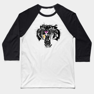 St Dude Tiger (Black Variation) Baseball T-Shirt